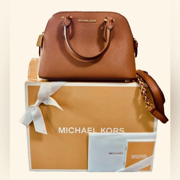 Michael Kors | Veronica XS Saffiano Leather Crossbody Bag - Picture 1 of 10